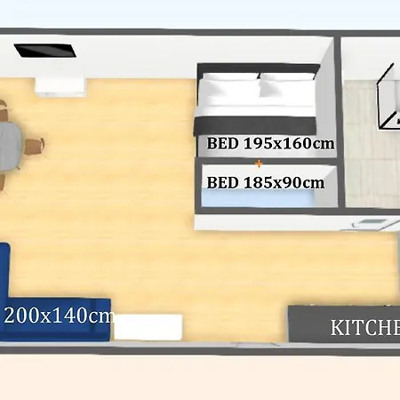 Cosy Flat In Old Town Center In 3city